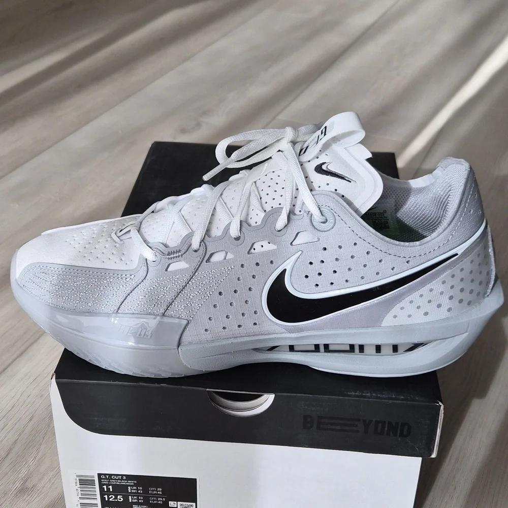 Nike G.T CUT 3 Wolf Grey/Black-White - Picture 3 of 10